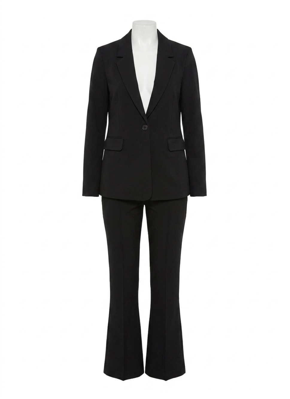 NEW LYSSE essential ponte blazer in black